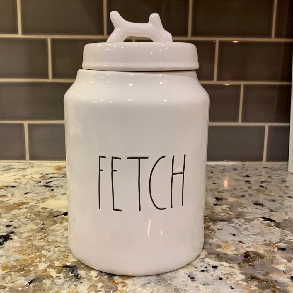 Rae Dunn Fetch jar